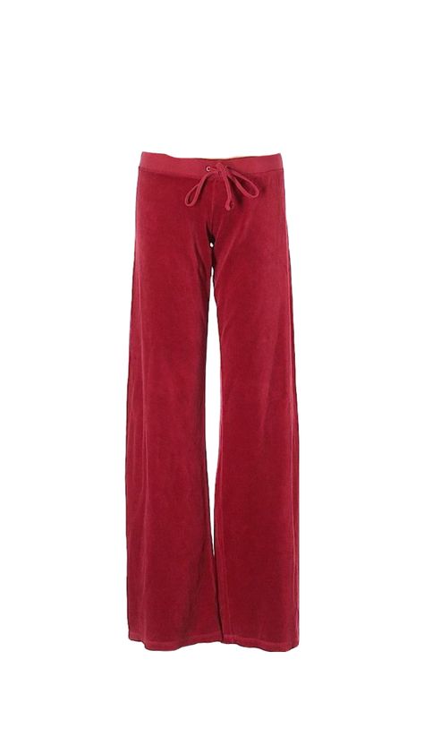 Outfit Inspo 2023, Red Activewear, Velour Pants, Cute Pants, 2000s Fashion Outfits, Baggy Pants, Swaggy Outfits, Dolce E Gabbana, 2000s Fashion