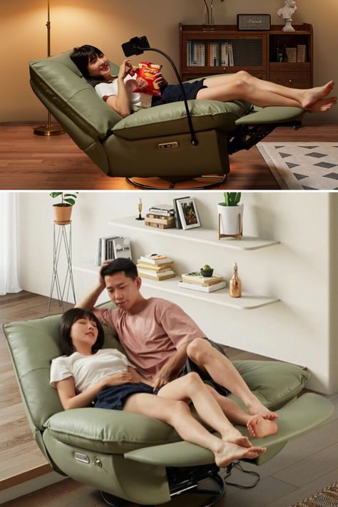 Sitjoy Smartsofa With 16 Different Features is the Ultimate Recliner for a Couch Potato Sofa Video, Smart Chair, Lazy Boy Chair, Smart Sofa, Revolving Chair, Nice Furniture, Multi Functional Sofa, Adjustable Chair, Gallery Interior