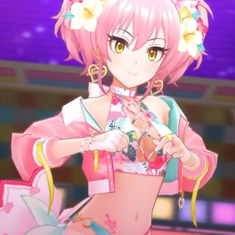 Mika Jougasaki, Idolmaster Cinderella, Idolmaster Cinderella Girls, Cinderella, Anime, Pink