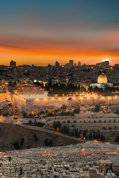 ‘Glory be to the One Who took His servant by night from al-Masjid al-Haram (in Makkah) to al-Masjid al-Aqsa (in Al-Quds), whose surroundings We have blessed, to show him some of Our signs. Indeed, He is the All-Hearing, the All-Seeing’. [The Noble Qur’an, 17:1] Masjid Haram, The Dome Of The Rock, Glory Be, Al Quds, Masjid Al Haram, Dome Of The Rock, Ayat Al-quran, Night Scenery, Holy Night