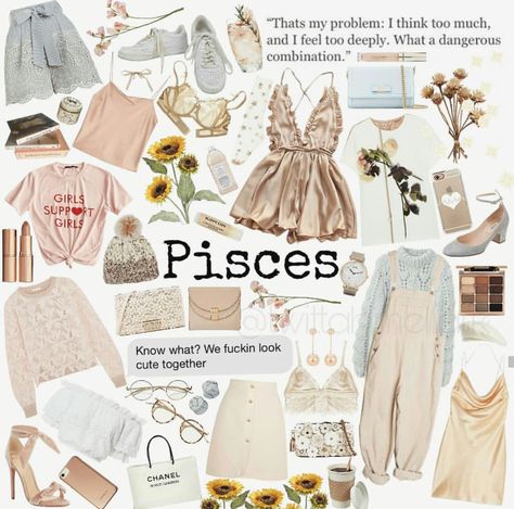 Pisces Aesthetic, Venus In Pisces, Pisces Girl, Francis Chan, Venus Fashion, Female Outfits, Mood Clothes, Pisces Woman, Girls Support Girls