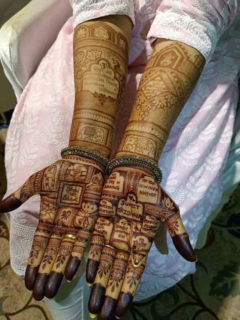 Mehndi for Bhai ki shaadi.. Baby Mehndi Design, Brother Wedding, Rajasthani Mehndi Designs, Unique Mehndi, Mehndi Designs Bridal Hands, Mehndi Designs For Kids, Mehndi Design Pictures, Engagement Mehndi Designs, Full Mehndi Designs