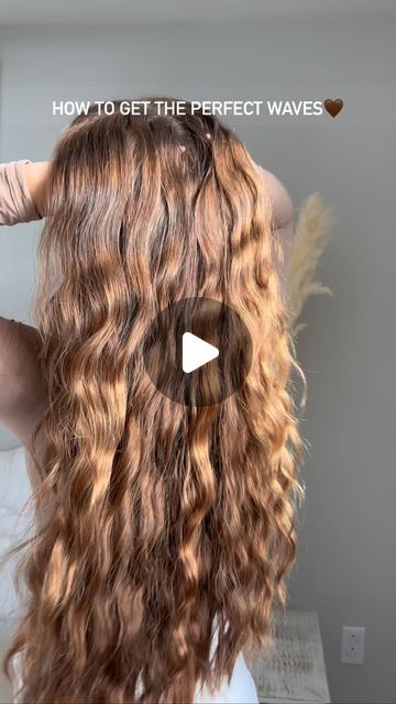 The How To: My viral waves🤍 
.
.
@uberliss 🤍
.
.
#viralhairstyles #heatlesscurls #easyhairstyles #hairgoals #longhair #howto #hairt... | Instagram Mermaid Waves Long Hair, Mermaid Waves Hair, Mermaid Hair Waves, Long Hair Waves, Mermaid Waves, Heatless Curls, Auburn Hair, Mermaid Hair, Hair Waves