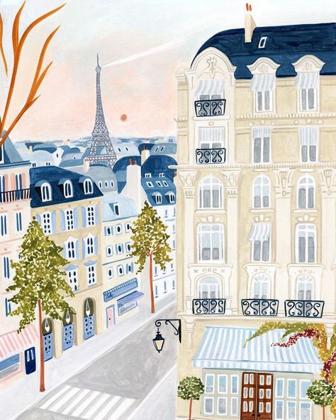 Amber Davenport (@amberstextiles) • Instagram photos and videos Amber Davenport, Cities Illustration, Cozy Drawings, Paris Aesthetic, City Illustration, Simple Life, Amber, Barcelona, Ipad