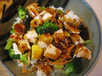 Copycat of Rumbi's Hawaiian Teriyaki Chicken Bowl.. We love this recipe! (i make it a few times a month) Hawaiian Teriyaki Chicken, Teriyaki Chicken Rice Bowl, Teriyaki Chicken Bowl, Teriyaki Chicken And Rice, Chicken Rice Bowls, Chicken Bowl, Cat Recipes, Teriyaki Chicken, Rice Bowl