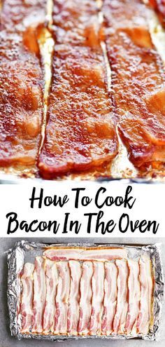 Bacon Wallpaper, Oven Baked Bacon, Fit Recipes, Bacon In The Oven, How To Make Bacon, Bacon Appetizers, Cooking Bacon, Baked Bacon, Bacon Breakfast