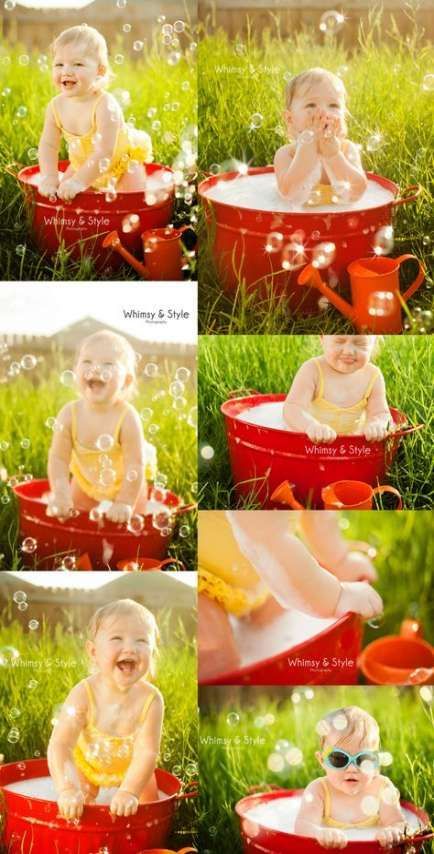 Colored Bathtub, Bubble Photo, Bath Photoshoot, Photo Bb, Bubble Pictures, Bath Photography, Bubble Baths, Toddler Photos, Baby Pic