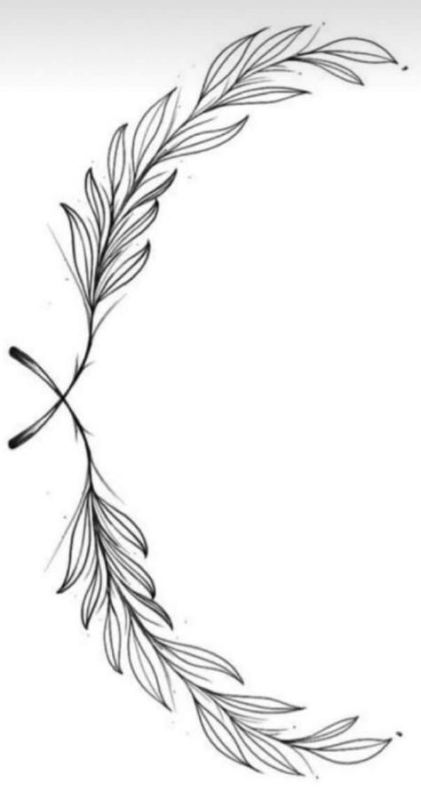 Roman Leaves Tattoo Men, Olive Leaf Tattoo Design, Laurel Aesthetic, Roman Tattoo Ideas, Greek Leaf Crown, Typographic Tattoo, Laurel Wreath Tattoo, Roman Tattoo, Ma Tattoo