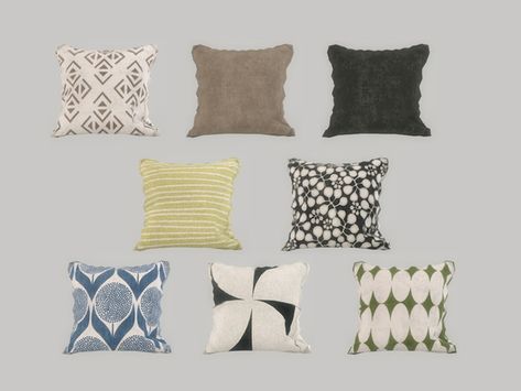 Sims 4 Blanket And Pillow Cc, Sims 4 Couch Pillows, Sims 4 Cc Couch Pillows, Sims 4 Cc Blankets And Pillows, The Sims 4 Cc Couch, Sims 4 Pillows Cc, Sims 4 Cc Pillows, Sim4 Furniture, Sun Pillow