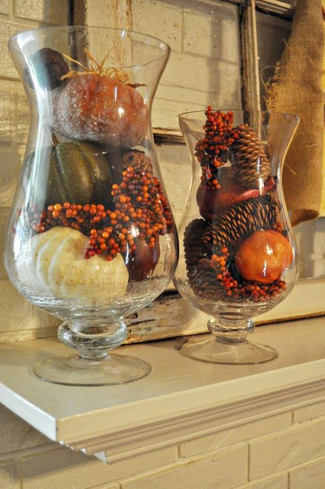 Fall Thanksgiving Decor, Fall Deco, Autumn Decorating, Fall Mantel Decorations, Fall Mantel, Fall Crafts Diy, Fall Halloween Decor, Fall Centerpiece, Fall Table