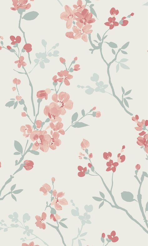 White Cottage Core Wallpaper, Cute Floral Designs, Aesthetic Wallpaper For Wall Decor, Aesthetic Wallpaper Room Decor, Room Wallpaper Design Bedrooms, Delicate Floral Pattern, Aesthetic Wallpaper For Room, What If It All Goes Right Wallpaper, Subtle Floral Wallpaper