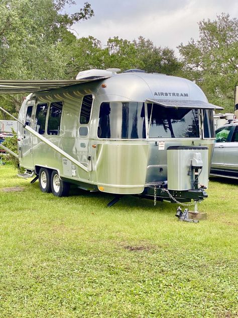 2020 Airstream 23FT Globe Trotter For Sale in Kissimmee - Airstream Marketplace Air Stream Campers, Airstream Campers For Sale, Airstream Camping, We Bought A House, Airstream Living, Airstream Bambi, Airstream Rv, Airstream For Sale, Mercedes Van