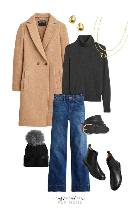 Adding these 36 winter capsule wardrobe essentials to your wardrobe will save you money and time. And you’ll gain a closet full of fabulous stylish, winter outfits you will be able to put together in minutes! Winter Travel Capsule Wardrobe Cold Weather, Nyc In Winter Outfits, Winter Nyc Outfits Cold Weather, All Jean Outfit, Winter Paris Outfits, Winter Nyc Outfits, Winter Capsule Wardrobe Travel, Winter Office Outfit, Looks Paris