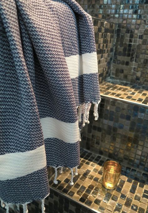 Hand woven, Stripe Turkish Towels: Bamboo/Cotton Blend Caravan Holiday, Hammam Towels, Quick Dry Towel, Peshtemal Towel, Bath Ideas, Turkish Towels, Beach Towel, Hand Woven, See More