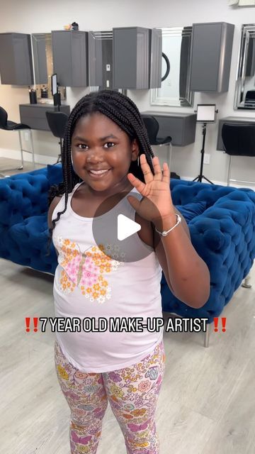 Whitney 🎀 Sylvestre on Instagram: "She did soooooo good!! Only 7 years old and has such a passion for artistry. It was sooo easy to teach her! Thank you Riley for taking my class🥹❤️🙌🏾 
@rileymonaethemua 

For those that want to know, YES I do teach kids how to do makeup 💄 

& for the grown folks! Book your classes lol if she can do it so can you 🙌🏾☺️

Start them early 🙌🏾😂

MY 50% off class sale is still available online to book ‼️" Kid Makeup Looks, Cheer Makeup High School, Kids Makeup Ideas, School Makeup Looks, 100 Years Of Makeup, Makeup Tutorial For Kids, Ballet Makeup, Cheer Makeup, Birthday Things