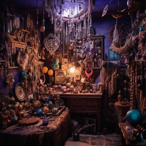 Howls Room Howls Moving Castle, Dragon Core Aesthetic Room, Voodoo Room Aesthetic, Howl's Bedroom Aesthetic, Aesthetic Cluttered Bedroom, Howl Bedroom Aesthetic, Whimsi Gothic Aesthetic, Wizard Room Decor, Aesthetic Clutter