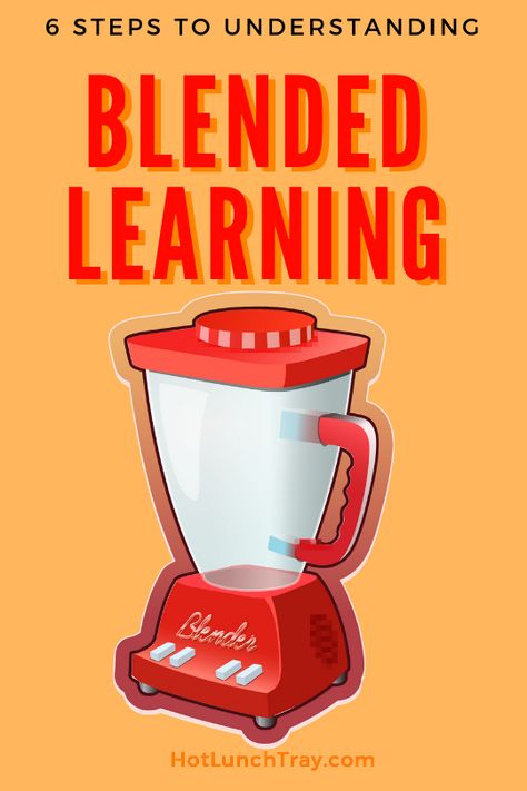 6 Steps to Understand Blended Learning Lunch Tray, Teaching Philosophy, Importance Of Time Management, Hot Lunch, Integrated Learning, Online Degree, Technology Integration, Flipped Classroom, Professional Learning