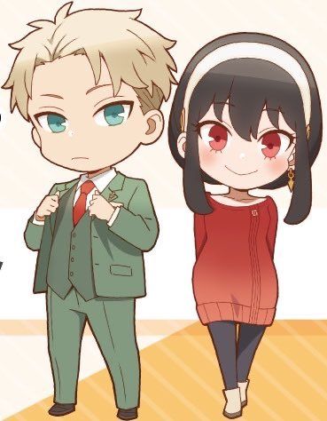 Spy X Family Chibi, Chibi Anime Kawaii, Cute Anime Chibi, Anime Family, Chibi Drawings, Spy X Family, Cute Chibi, Cute Anime Couples, Anime Love