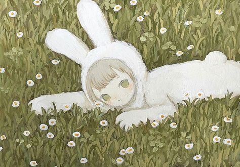 Tableau Art, Arte Obscura, Arte Sketchbook, Dibujos Cute, Ethereal Art, Art Block, Funky Art, Wallpaper Iphone Cute, Bunny Rabbit