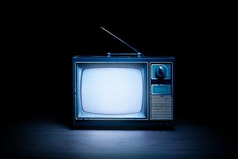 High contrast image of an old vintage TV with white noise on white wood. Retro Television, Tv Static, High Contrast Images, Vintage Tv, Retro Tv, White Noise, Kate Winslet, Old Tv, High Contrast