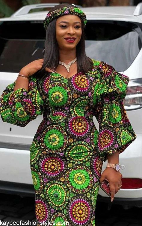 Latest Ankara Styles for Ladies in 2024 - Kaybee Fashion Styles Ankara Long Dresses, Latest Ankara Styles For Ladies, Ankara Bubu Gown Styles, Short Ankara Gowns Style, Long Ankara Gowns, Ankara Shift Dress, Ankara Styles For Ladies, Grand Dakar, Latest Ankara Lace Styles