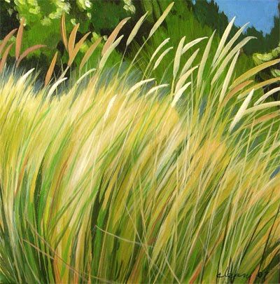 acrylic landscape painting tutorials | Beach Grass #2' Acrylic Canvas Oregon Beach Grass Painting by Melody ...                                                                                                                                                                                 More Oregon Beach, Grass Painting, Oregon Beaches, Beach Grass, Landscape Painting Tutorial, Oil Painting Tutorial, Daily Painters, Landscape Paintings Acrylic, Acrylic Painting Tutorials