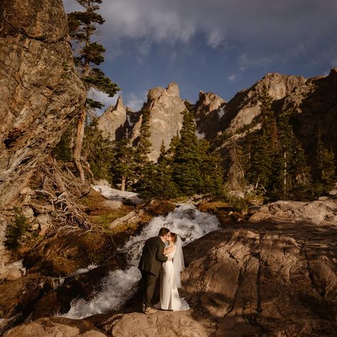 Does it get any better than this?? These two enjoyed a morning just the two of them, in a state of awe, admiring the incredible scenery as they hiked through Rocky Mountain National Park. Then they met up with their closest loved ones for a mountain meadow wedding ceremony at Upper Beaver Meadows. It felt like the perfect balance between an elopement and micro wedding. Endlessly grateful to help couples piece together a dream wedding day that checks all their boxes. Congrats again to C &... Hike Wedding Ceremony, Meadow Wedding Ceremony, Hike Wedding, Mountain Honeymoon, Meadow Wedding, Mountain Meadow, Rocky Mountain Wedding, Estes Park, Micro Wedding