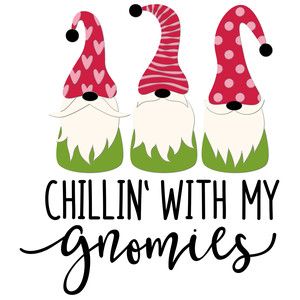 Chillin With My Gnomies, Butterflies Svg, Card Sentiments, Office Christmas Decorations, Silhouette Cameo Projects, Cameo Projects, Silhouette Design Store, Holiday Humor, Cricut Projects Vinyl