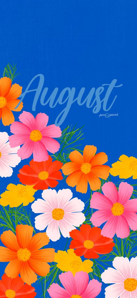 August Wallpaper Iphone, Wallpaper Design For Phone, Iphone Spring Wallpaper, August Pictures, August Colors, July Background, August Wallpaper, Best Wallpaper Hd, Hello August