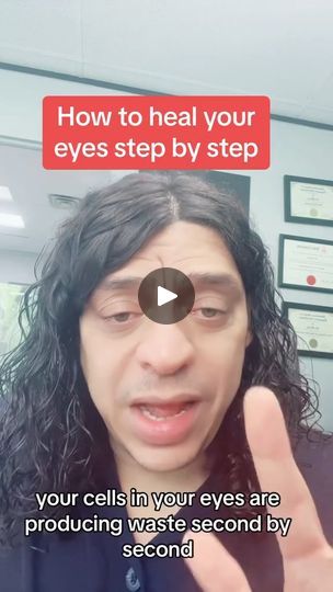 How to heal your eyes step by step #eyesight #eyepressure #eyehealth | By Healthy Hair made easyFacebook Stye Remedies Fast How To Get Rid, Stye Remedy, Eye Health Remedies, Eye Yoga, Eyes Step By Step, Home Remedies For Allergies, Home Remedies For Warts, Warts Remedy, Eye Diseases