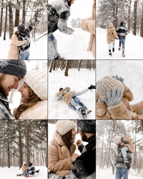 Family Snow Photoshoot, Snow Couple Photoshoot, Couple Winter Photoshoot, Snow Photoshoot Ideas, Photography In The Snow, Couples Winter Photoshoot, Winter Couple Photoshoot, Winter Couples Photoshoot, Winter Photo Ideas