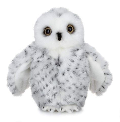 Bearington Drift Plush Stuffed Animal White Snowy Owl, 8 inchs, Stuffed Animals & Plush - Amazon Canada Arctic Owl, Owl Stuffed Animal, Snow Owl, Owl Plush, Owl Pet, Owl Lovers, Snowy Owl, Harry Potter Party, Pet Holiday