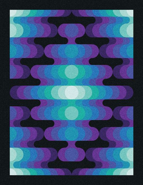 Hypnotize : 6c Symmetrics. on Behance Abstract Forms Design, Duality Concept Art, Graphic Patterns Abstract, Color Harmony Art, Graphic Pattern Design, Sensory Design, Abstract Pattern Illustration, Flat Graphic Design, Repeatable Pattern