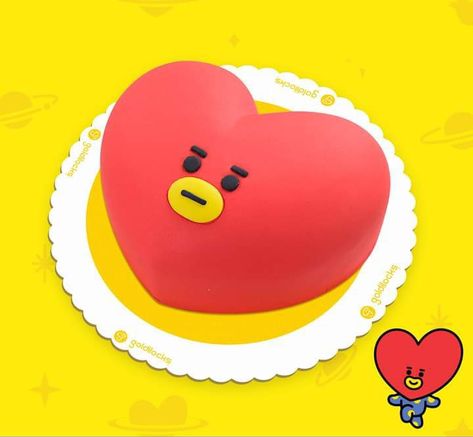 BTS BT21CAKE @GOLDILOCKS 🎂🙂💖 Taehyung Cake, Bt21 Cake, Bts Cakes, Bts Cake, Funny Birthday Cakes, Mini Cake, Pretty Birthday Cakes, Roll Cake, Cool Birthday Cakes