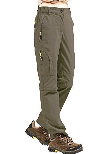 Women’s Convertible Athletic Quick Drying Lightweight Outdoor Hiking Travel Cargo Pants #4409，Khaki,L,31-32 Trousers Women Casual, Mens Pant, Pant Design, Safari Outfits, Walking Trousers, High Tech Design, Hiking Outfits, Hiking Pants Women, Quick Dry Pants