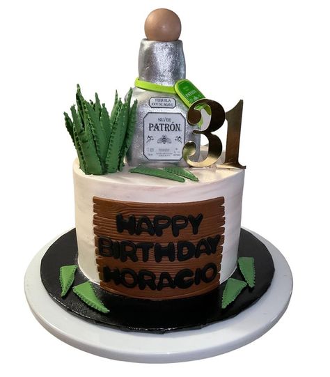 #patron #birthday #birthdaycake #celabration #cake #cakeidea #birthdayideas #shots #birthdaydecor #food #dessert #filter #happybirthday #agave #tequila #lopezcakes Tequila Cakes For Men, Tequila Cake Design, Tequila Birthday Party Theme, Patron Cake, Tequila Cake, Whisky Cake, Barrel Cake, 37 Birthday, Birthday Cake For Husband