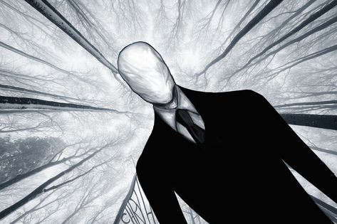 Slender Man Slender Man Fanart, Slender Man, Slenderman, Black, Art