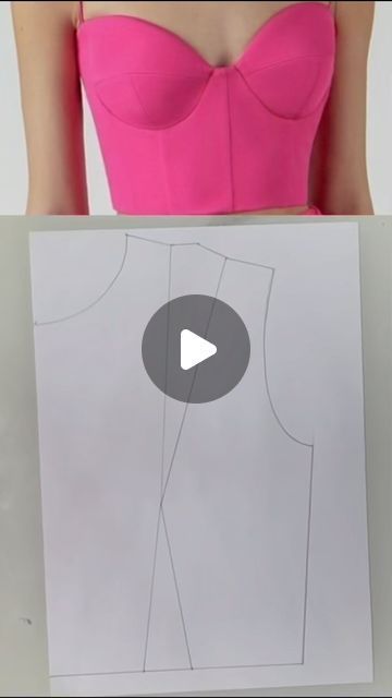 Corset Pattern Making, Corset Drafting Pattern, Corset Diy Pattern, Pola Bustier, Patron Corset Bustier, How To Make Corset Tutorials, Patron Corset, School Of Fashion Design, Corset Pattern Drafting Tutorial