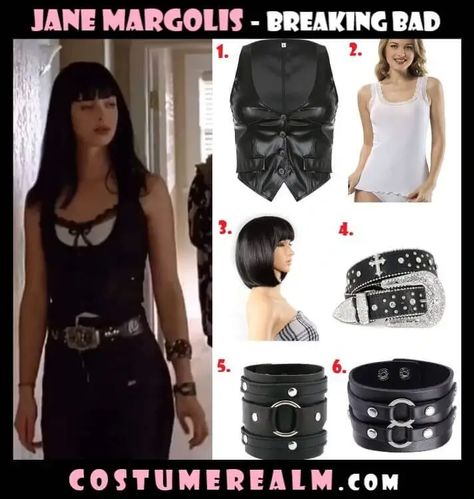 Dress Like Jane Margolis Jane Margolis Halloween Costume, Jane Breaking Bad Outfit Halloween, Jane Margolis Costume, Jessie And Jane Breaking Bad Costume, Jane Breaking Bad Costume, Jesse And Jane Costume, Jane Breaking Bad Outfit, Jane Margolis Outfit, Shopping Moodboard