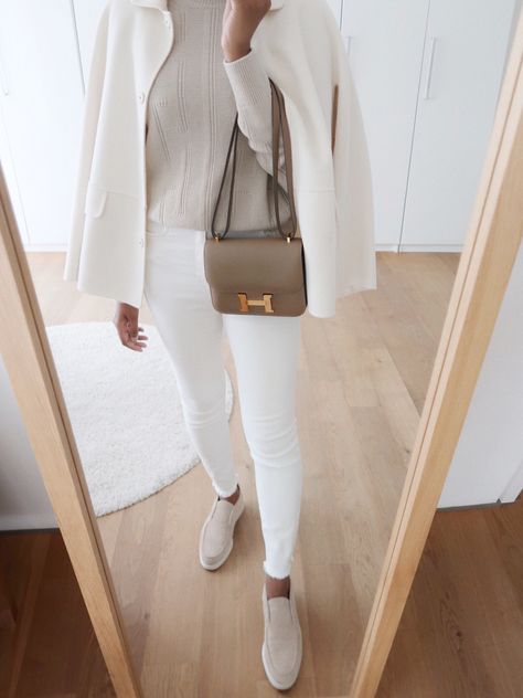 Shop HERMES Epsom Constance 18 … and other curated products on LTK, the easiest way to shop everything from your favorite influencers. Hermes Constance Bag, Neutral Fall Outfits, Beige Tones, Outfit Mujer, Hermes Constance, Neutral Outfit, Autumn Outfit, Casual Fall Outfits, Business Outfits