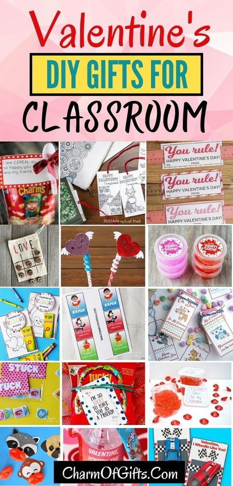 15 DIY Valentine gifts for kids that will be a big hit in the classroom. Easy to make, creative and so much fun Clever Valentines, Valentine Gifts For Kids, Kids Classroom, Classroom Valentine, Valentine's Day Cards, Diy Valentines Gifts, Simple Valentine, Valentine's Day Diy, Valentine Day Crafts