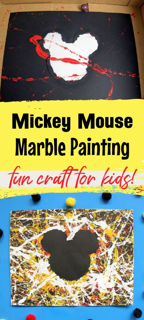 Mickey Mouse Preschool, Mickey Craft, Disney Lessons, Disney Crafts For Kids, Mickey Mouse Crafts, Disney Themed Classroom, Disney Activities, Disney Camping, Kids Painting Crafts