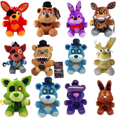 hot 18 CM FNAF Plush Toy Stuffed & Plush Animals Bear Rabbit Game Fnaf Freddy's Plush Toys Birthday Fnaf Plush, Freddy Plush, Christmas For Kids, Fnaf Freddy, Kids Toy Gifts, Plush Animals, Five Nights At Freddy's, Pet Clothes, Plush Toy