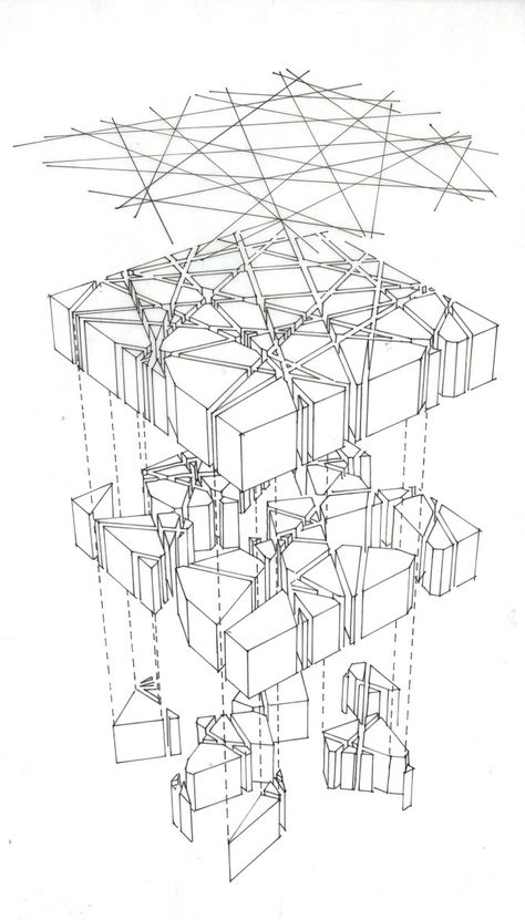 Toyo Ito and Cecil Balmond, Serpentine Pavilion 2002 (London) Tree Structure Architecture, Pixel Architecture, Serpentine Pavillion, Surfaces Architecture, Complex Architecture, Diagram Ideas, Geometric Perspective, Grid Architecture, Voronoi Diagram