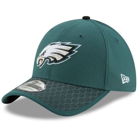 New Era Philadelphia Eagles Sideline 39THIRTY Cap (42 CAD) ❤ liked on Polyvore featuring men's fashion, men's accessories, men's hats and mens caps and hats Philadelphia Eagles T Shirt, Philadelphia Sports, Nfl Philadelphia Eagles, Eagles Fans, New Era 9forty, The League, New Era Cap, Mens Green, Philadelphia Eagles