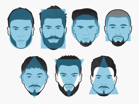 Facial Hair Styles, Mens Facial, Men's Facial Hair, Best Beard Styles, Mens Facial Hair Styles, Beard Style, Great Beards, Heart Face, Beard Styles For Men