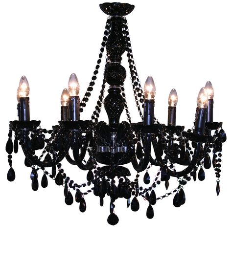 Black Chandelier | black chandelier Plastic Chandelier, Halloween Chandelier, Gothic Chandelier, Chain Lamp, Chain Chandelier, Black Crystal Chandelier, Crystal Chandelier Lighting, Crystal Ceiling Light, Goth Home Decor