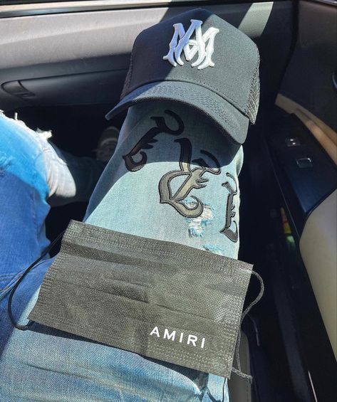 Amiri Outfit, Hard Aesthetic, Amiri Jeans, Nightclub Aesthetic, Style Outfits Men, Street Style Outfits Men, Men Streetwear, Aesthetic Inspiration, Dream Shoes