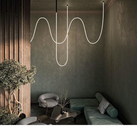 XAL on Instagram: “A jungle with structure: JANE offers almost infinite possibilities for integrating light into your architectural vision. The light cables…” Floor Showroom, Blitz Design, Picture Molding, Brown Rooms, Lighting Trends, Kitchen Trends, Luminaire Design, Modern Led, Lighting Ideas