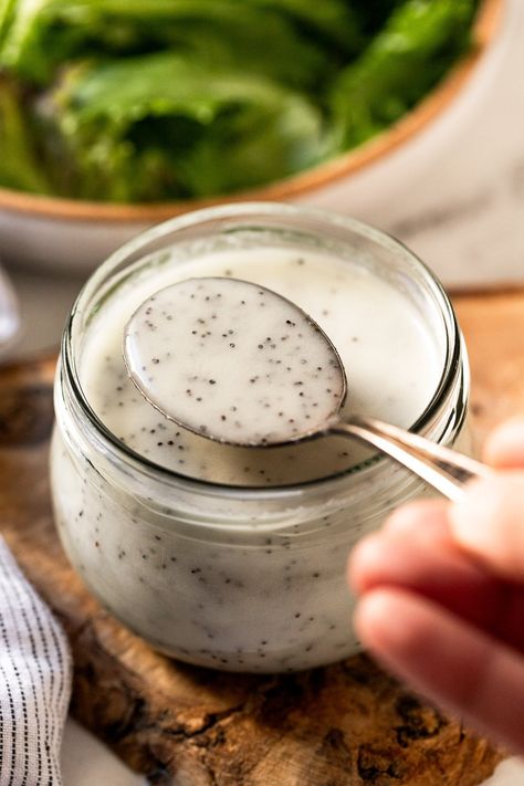 Meals Everyone Will Love, Poppyseed Salad, Savory Dips, Seed Salad, Salad Dressing Recipes Healthy, Honey Dressing, Poppyseed Dressing, Poppy Seed Dressing, Simple Salad